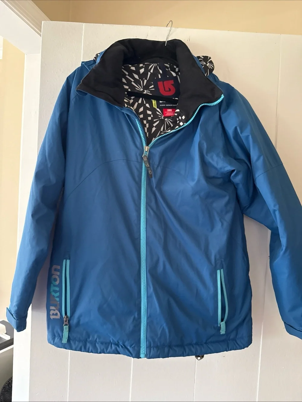 Burton Dry-ride ski snow hooded jacketL 14/16